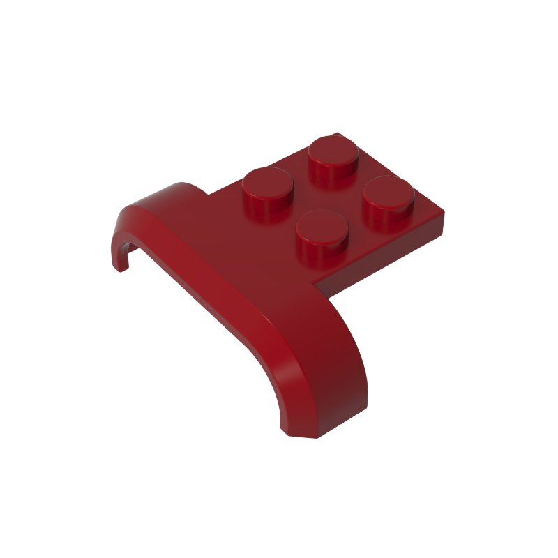 28326 | Vehicle, Mudguard 4 x 3 x 1 with Arch Curved