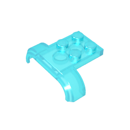 28326 | Vehicle, Mudguard 4 x 3 x 1 with Arch Curved