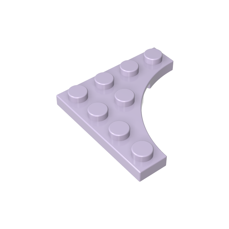 35044 | Plate, Modified 4 x 4 with 3 x 3 Curved Cutout