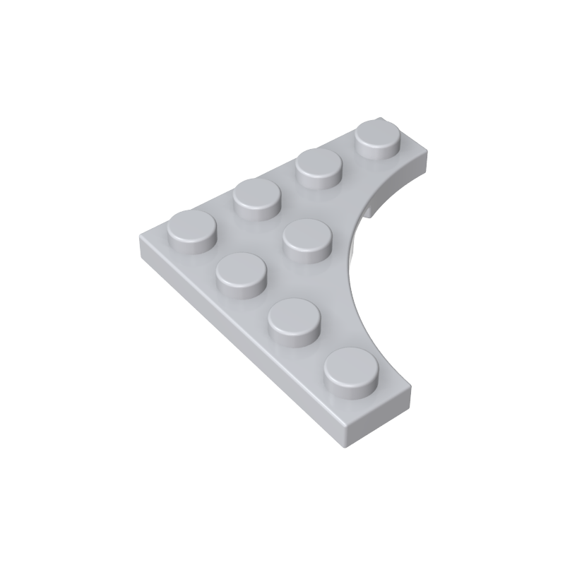 35044 | Plate, Modified 4 x 4 with 3 x 3 Curved Cutout