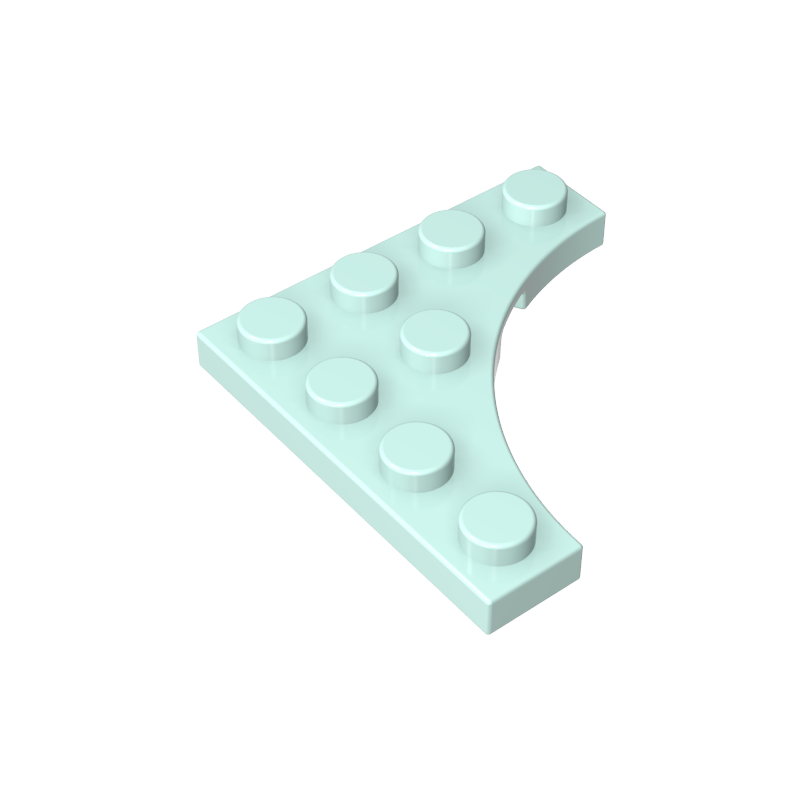 35044 | Plate, Modified 4 x 4 with 3 x 3 Curved Cutout