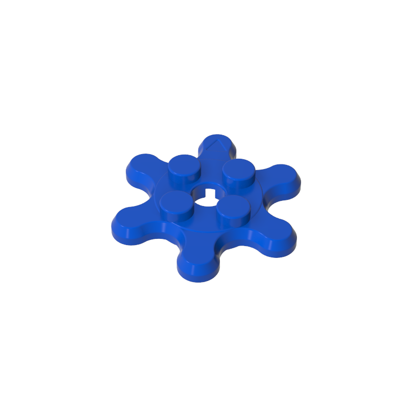 35442 | Plate, Round 2 x 2 Gear 6 Tooth