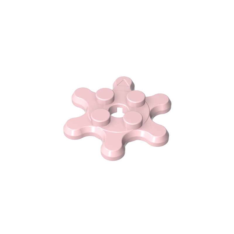 35442 | Plate, Round 2 x 2 Gear 6 Tooth