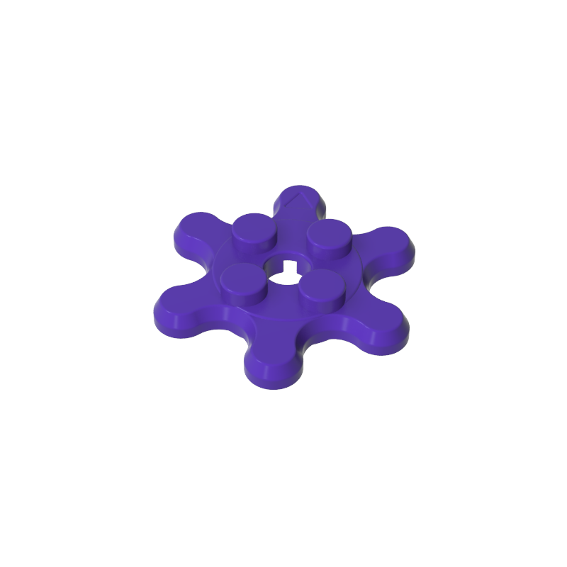 35442 | Plate, Round 2 x 2 Gear 6 Tooth