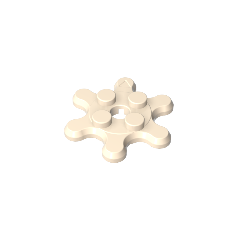 35442 | Plate, Round 2 x 2 Gear 6 Tooth