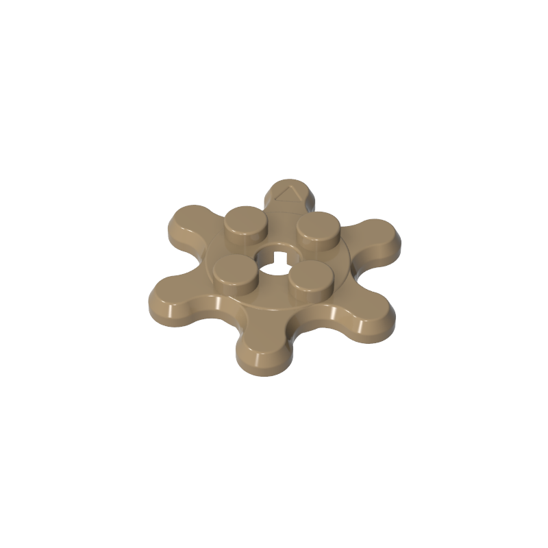 35442 | Plate, Round 2 x 2 Gear 6 Tooth