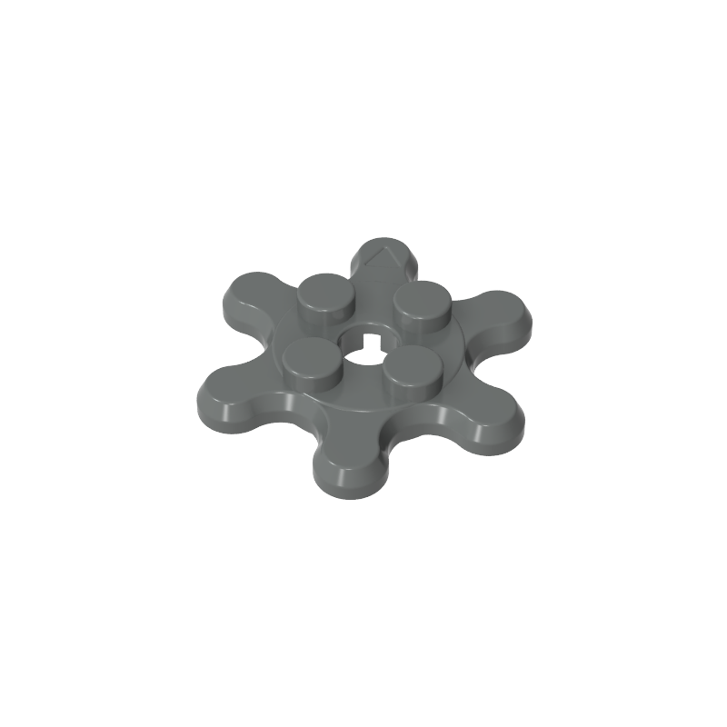 35442 | Plate, Round 2 x 2 Gear 6 Tooth
