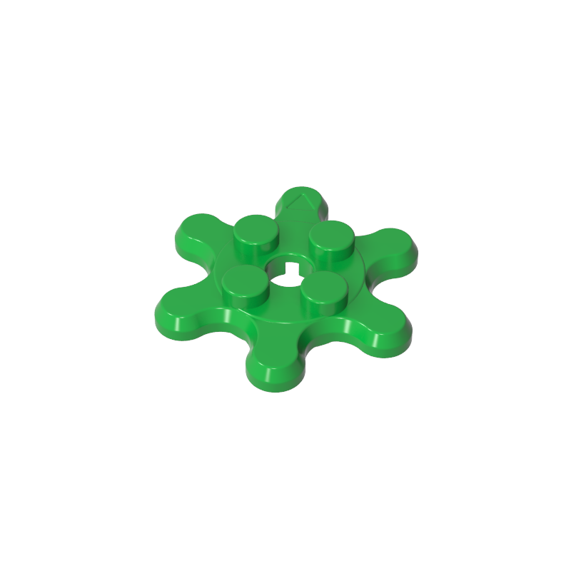 35442 | Plate, Round 2 x 2 Gear 6 Tooth