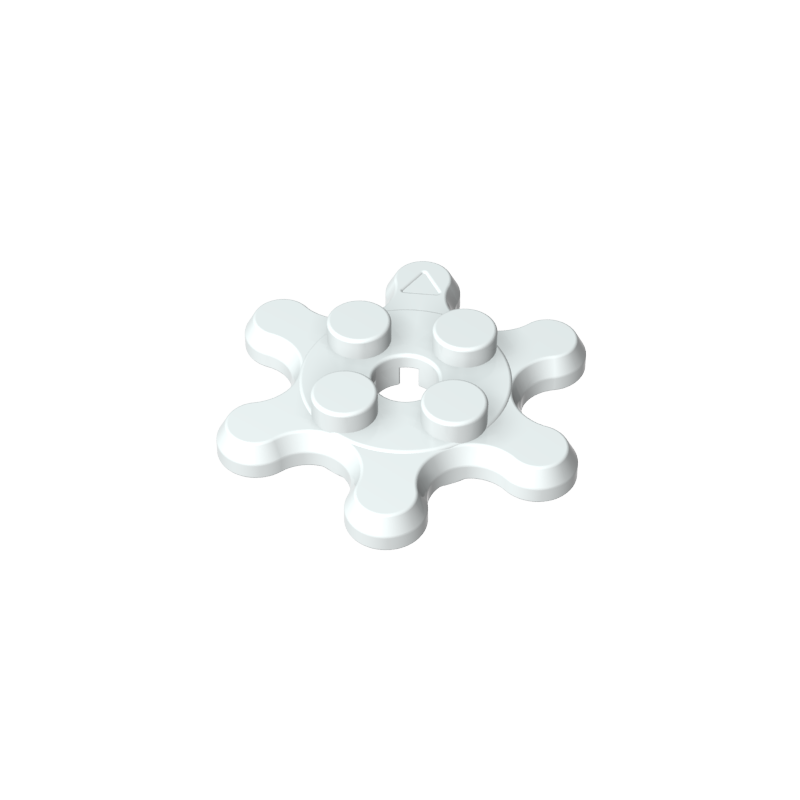 35442 | Plate, Round 2 x 2 Gear 6 Tooth