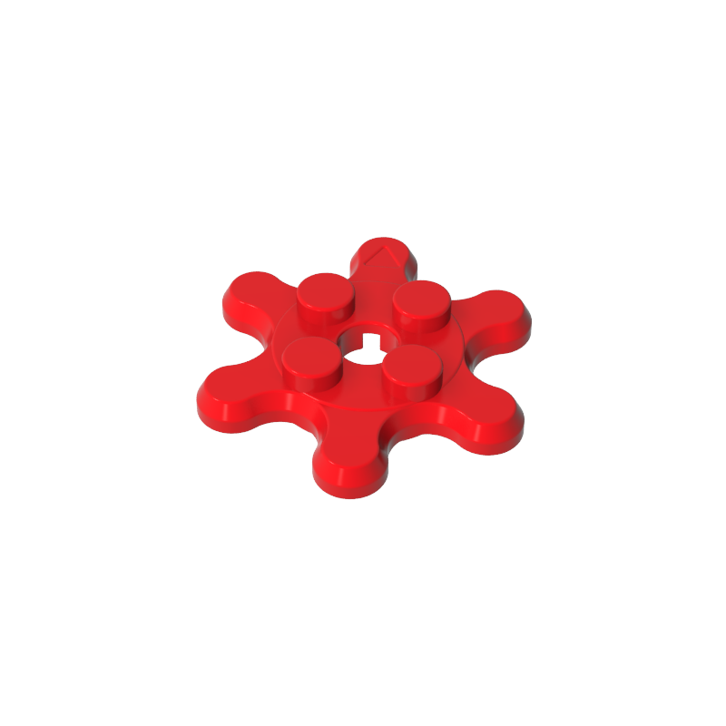35442 | Plate, Round 2 x 2 Gear 6 Tooth