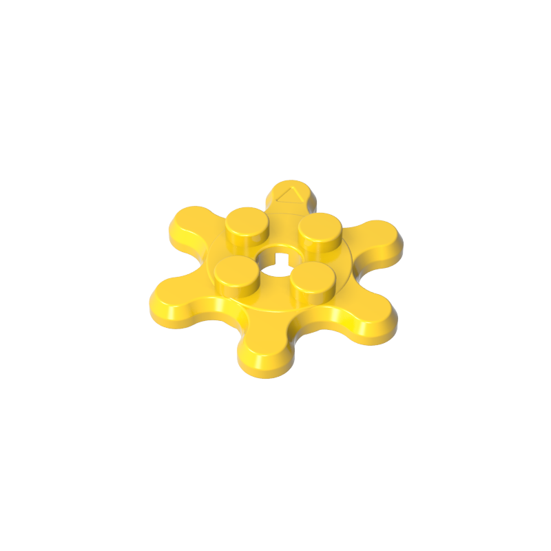 35442 | Plate, Round 2 x 2 Gear 6 Tooth