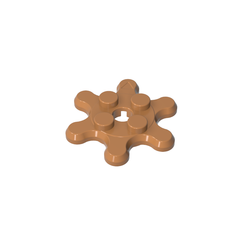 35442 | Plate, Round 2 x 2 Gear 6 Tooth