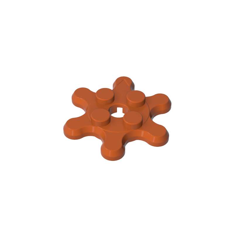 35442 | Plate, Round 2 x 2 Gear 6 Tooth