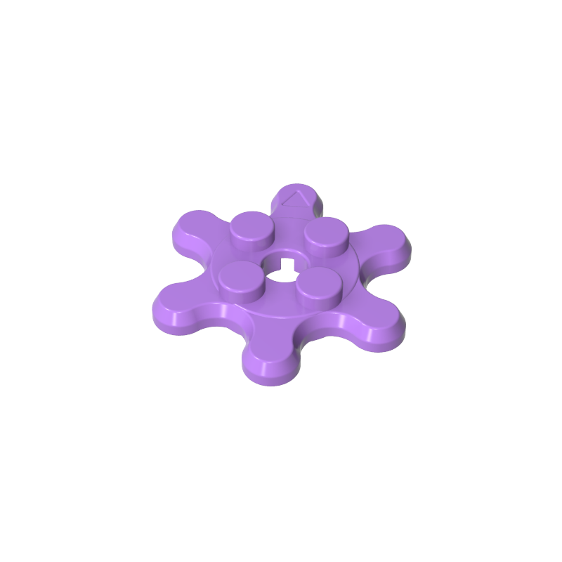 35442 | Plate, Round 2 x 2 Gear 6 Tooth