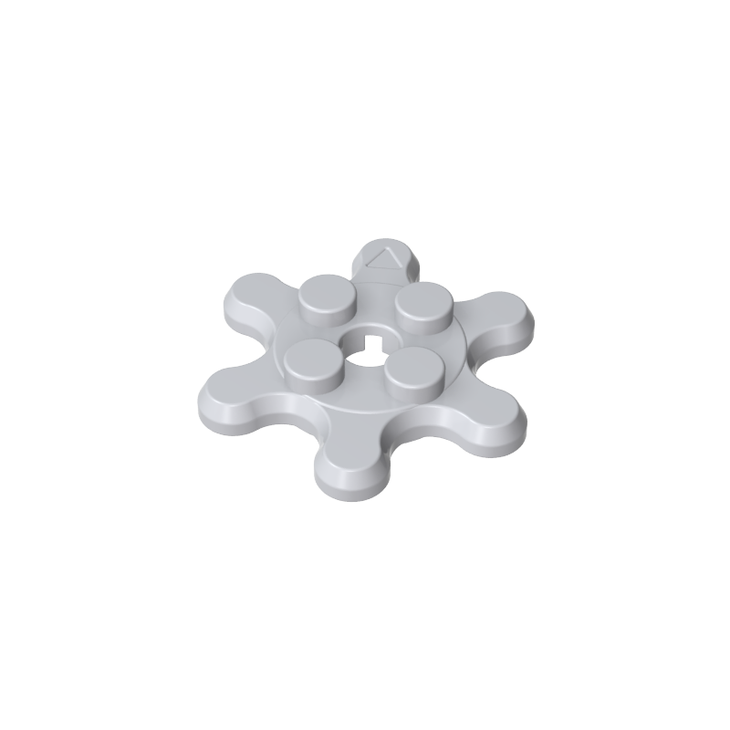 35442 | Plate, Round 2 x 2 Gear 6 Tooth