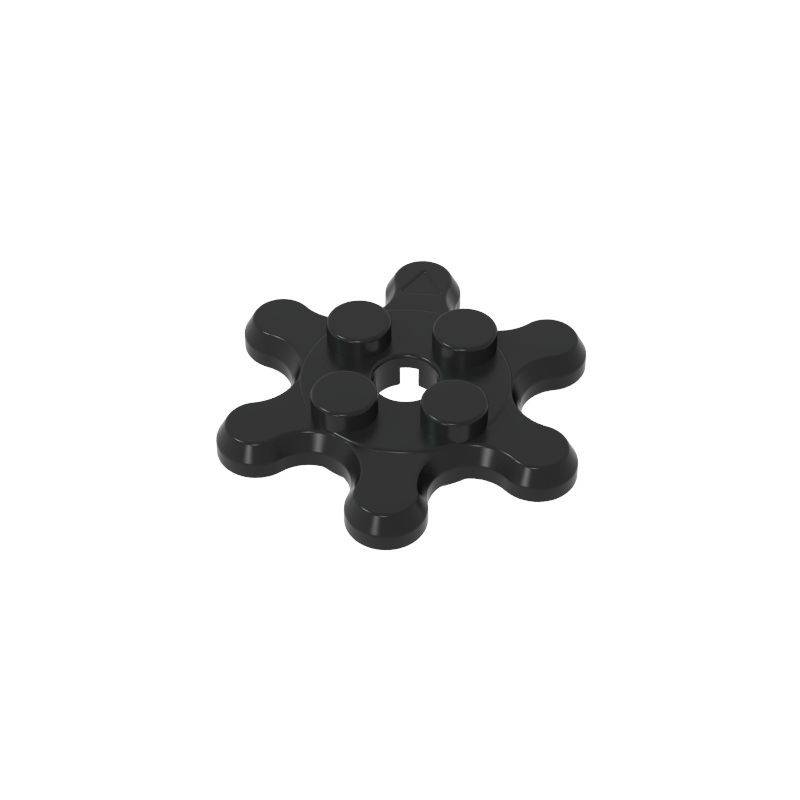 35442 | Plate, Round 2 x 2 Gear 6 Tooth