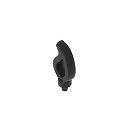 37775 | Wave Rounded Straight Single with Small Pin End (Candle Flame)