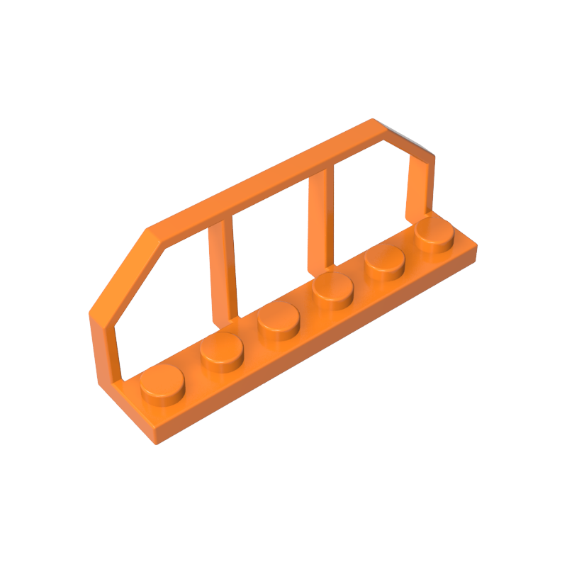 6583 | Plate, Modified 1 x 6 with Train Wagon End / Fence