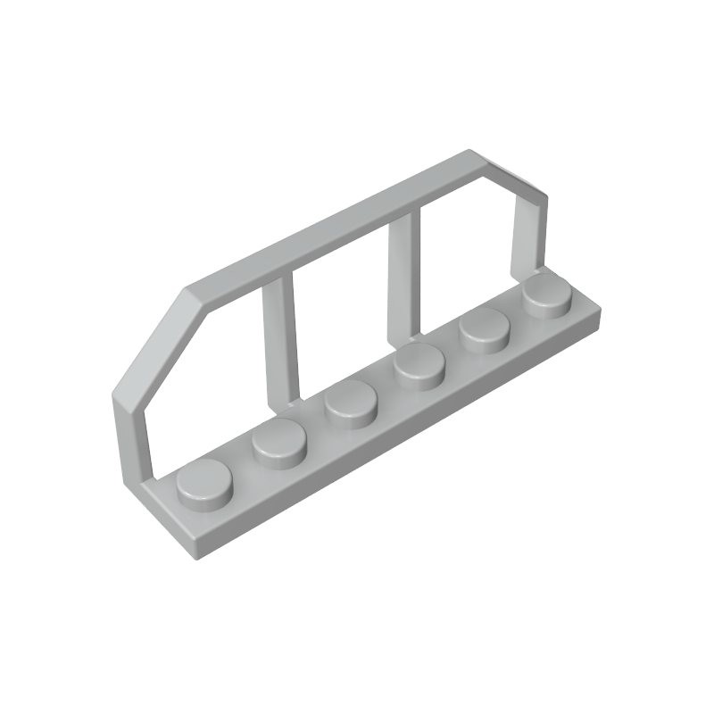 6583 | Plate, Modified 1 x 6 with Train Wagon End / Fence
