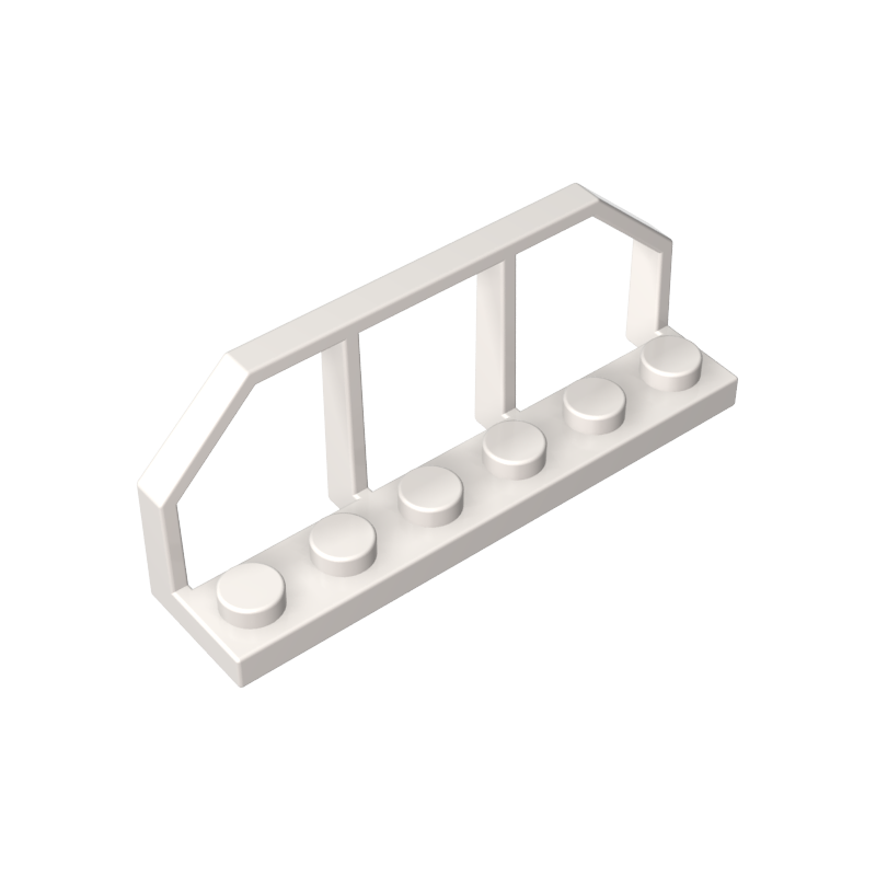 6583 | Plate, Modified 1 x 6 with Train Wagon End / Fence