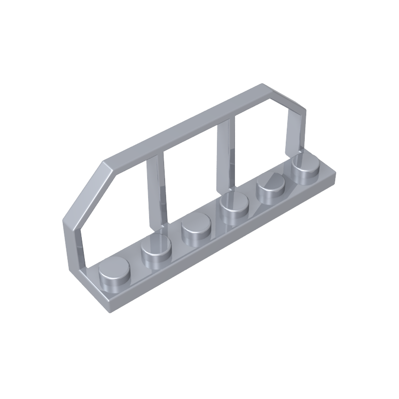 6583 | Plate, Modified 1 x 6 with Train Wagon End / Fence