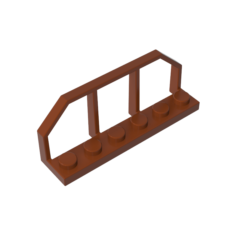 6583 | Plate, Modified 1 x 6 with Train Wagon End / Fence