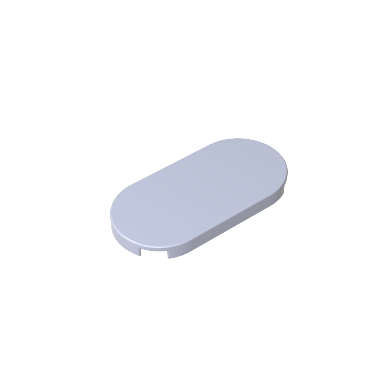 66857 | Tile, Round 2 x 4 Oval