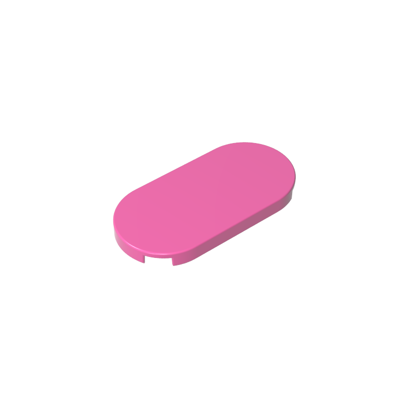 66857 | Tile, Round 2 x 4 Oval