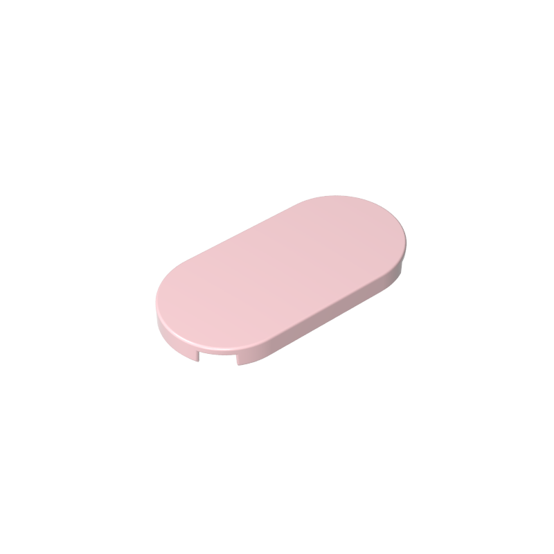 66857 | Tile, Round 2 x 4 Oval