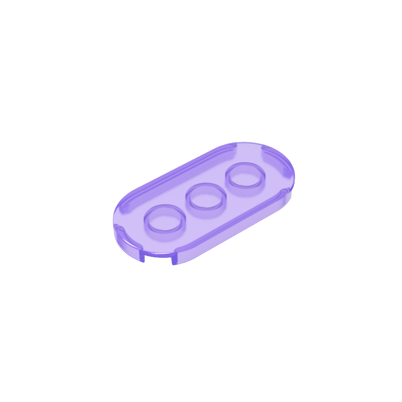 66857 | Tile, Round 2 x 4 Oval