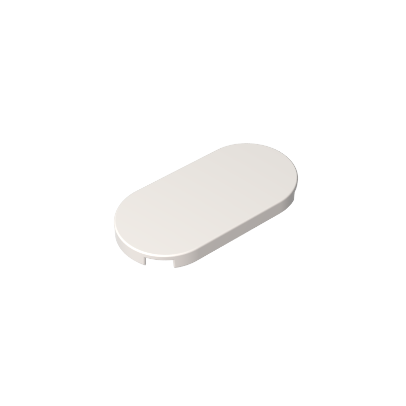 66857 | Tile, Round 2 x 4 Oval