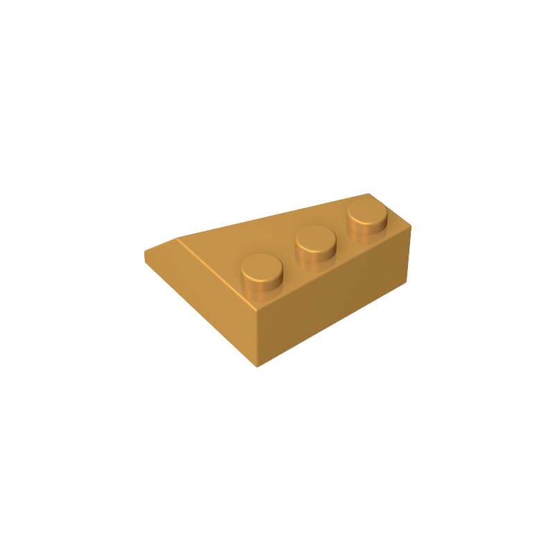 42862 | Wedge 3 x 3 Sloped Left