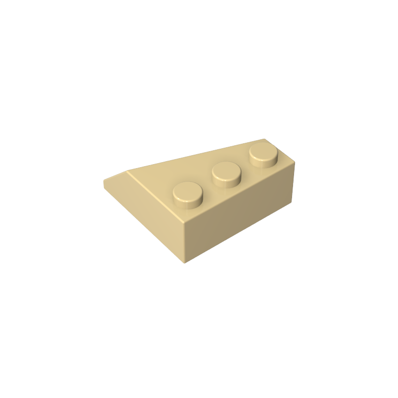 42862 | Wedge 3 x 3 Sloped Left