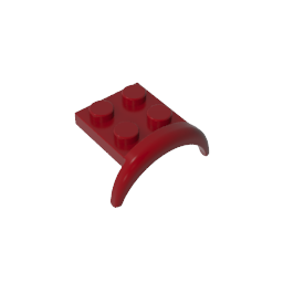 49097 | Vehicle, Mudguard 3 x 3 x 1 with Arch Round