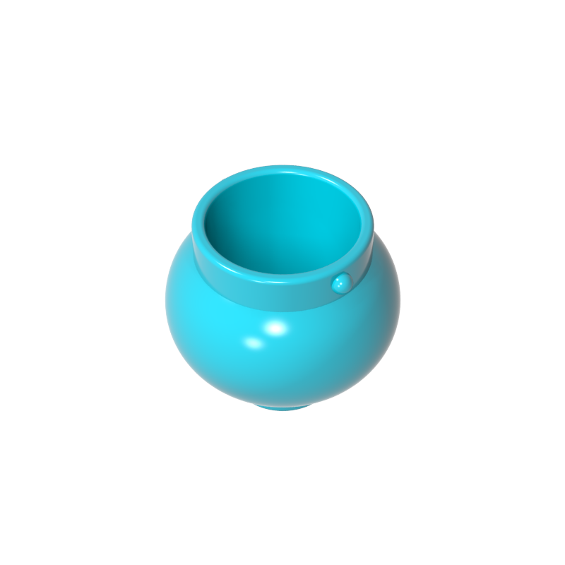 98374 | Utensil Pot Small with Handle Holders