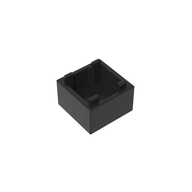 35700 | Container, Box 2 x 2 x 1 - Top Opening with Flat Inner Bottom