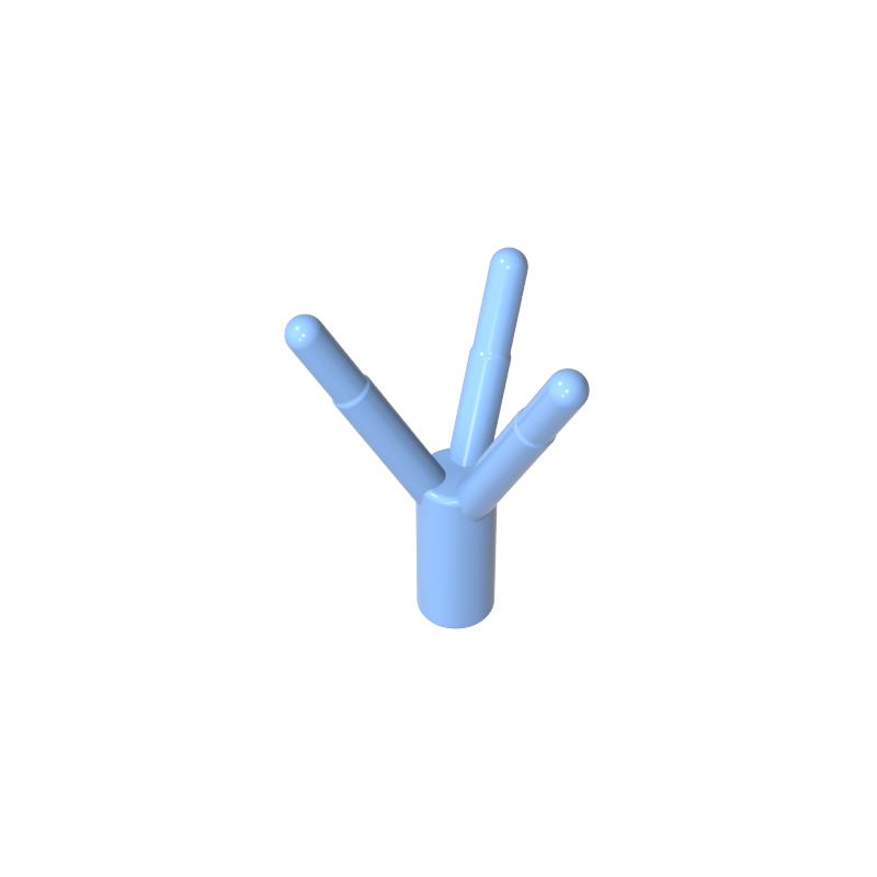 99249 | Plant Flower Stem with Bar and 3 Stems Long