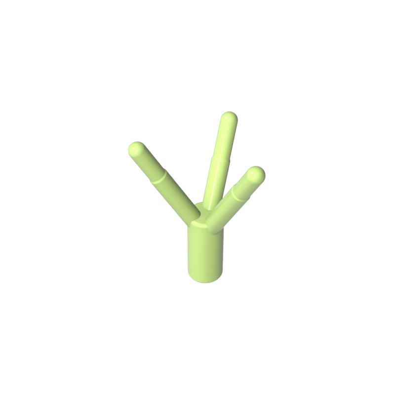99249 | Plant Flower Stem with Bar and 3 Stems Long