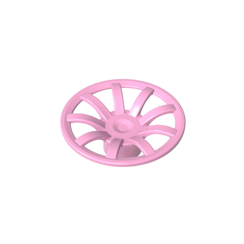 62701 | Wheel Cover 9 Spoke - 24mm D. - for Wheels 55982 and 56145