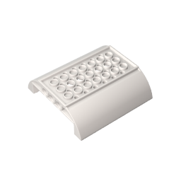 54091 | Slope, Curved 8 x 8 x 2 Inverted Double