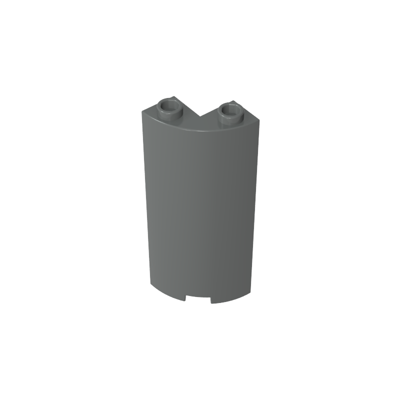 30987 | Cylinder Quarter 2 x 2 x 5 with 1 x 1 Cutout