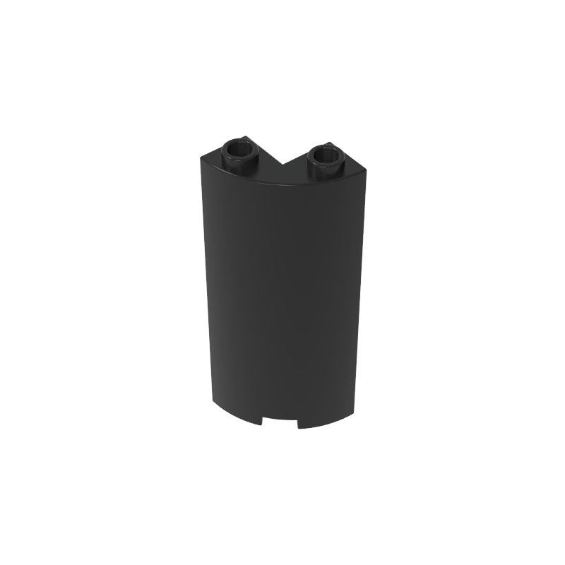 30987 | Cylinder Quarter 2 x 2 x 5 with 1 x 1 Cutout