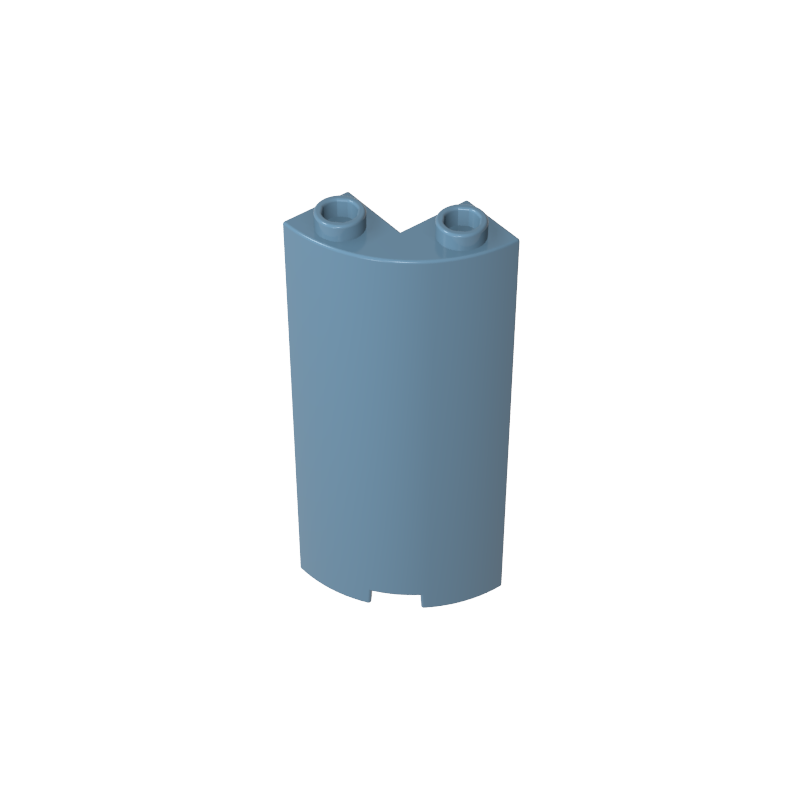 30987 | Cylinder Quarter 2 x 2 x 5 with 1 x 1 Cutout