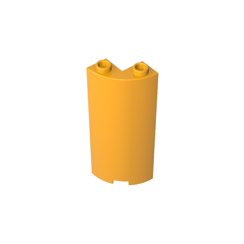 30987 | Cylinder Quarter 2 x 2 x 5 with 1 x 1 Cutout