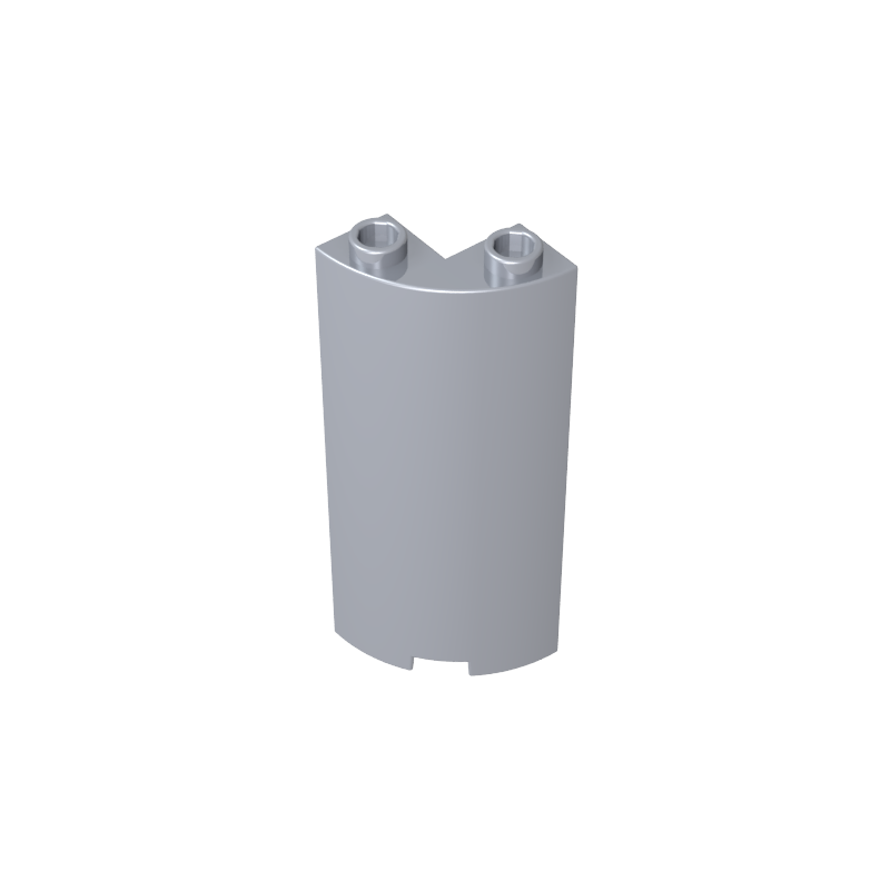 30987 | Cylinder Quarter 2 x 2 x 5 with 1 x 1 Cutout