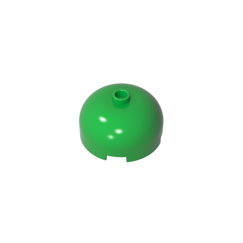 49308 | Brick, Round 3 x 3 x 1 1/3 Dome Top - Open Stud