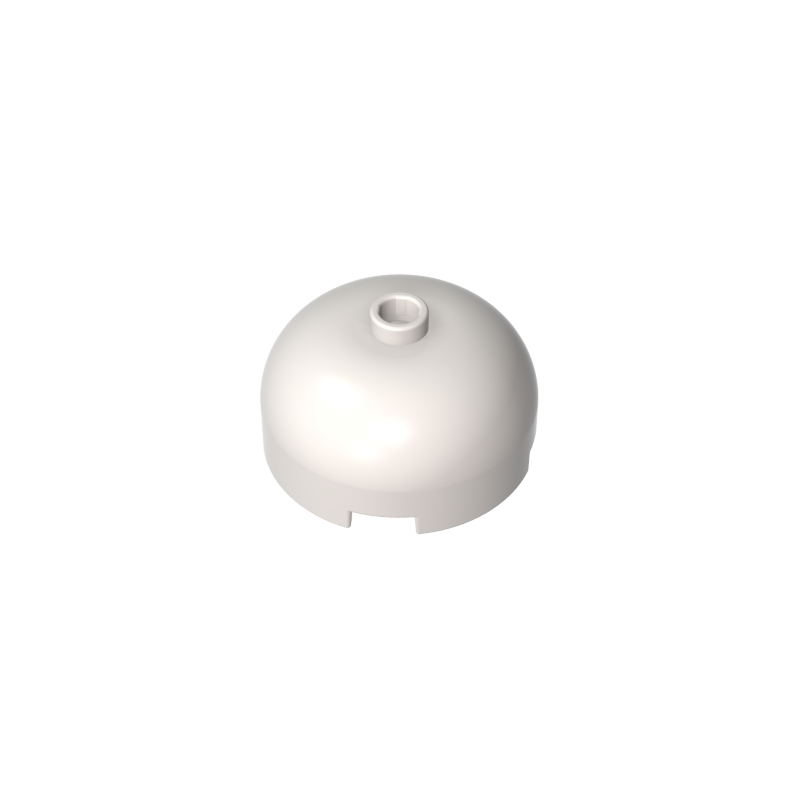49308 | Brick, Round 3 x 3 x 1 1/3 Dome Top - Open Stud