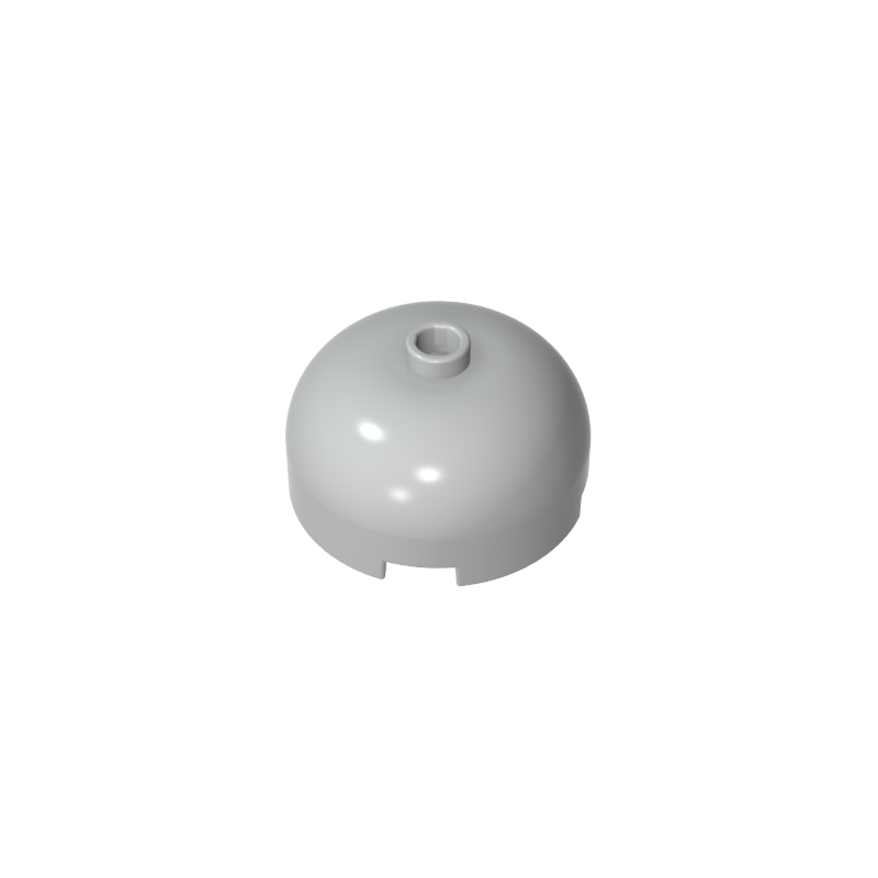 49308 | Brick, Round 3 x 3 x 1 1/3 Dome Top - Open Stud