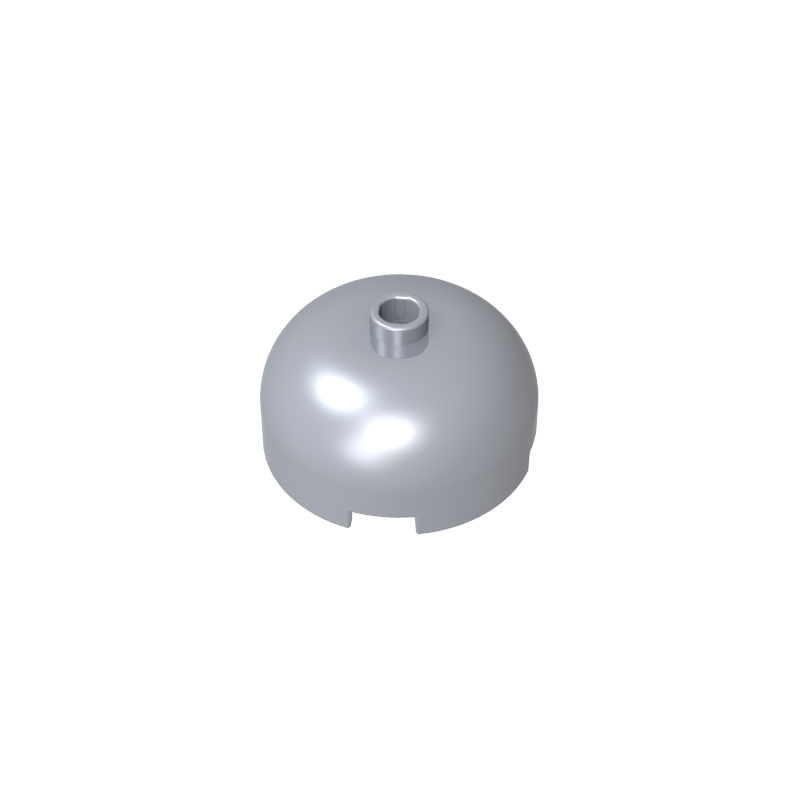 49308 | Brick, Round 3 x 3 x 1 1/3 Dome Top - Open Stud
