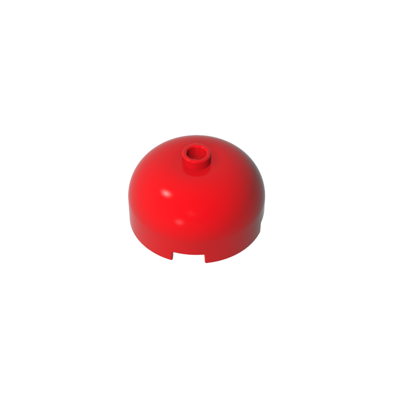 49308 | Brick, Round 3 x 3 x 1 1/3 Dome Top - Open Stud